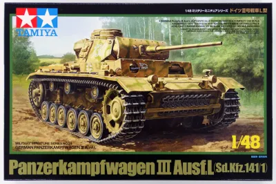 Tamiya 1/35 Panzerkampfwagen III Ausf. L Sd.Kfz. 141/1 32524