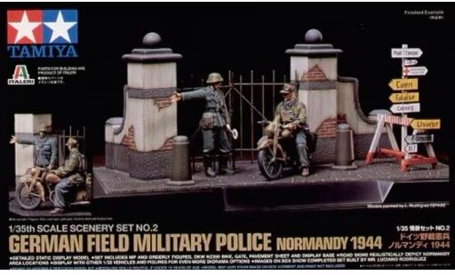 Tamiya 1/35 German Field Military Police Normandy 1944 89740