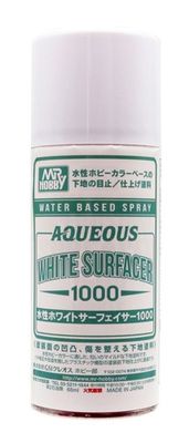 Mr Hobby Aqueous White Surfacer 1000 Spray (170ml) B612