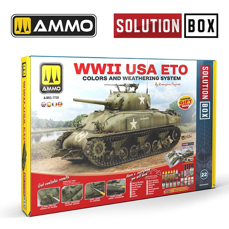 AMMO by Mig Solution Box 22 – WWII USA ETO 7728