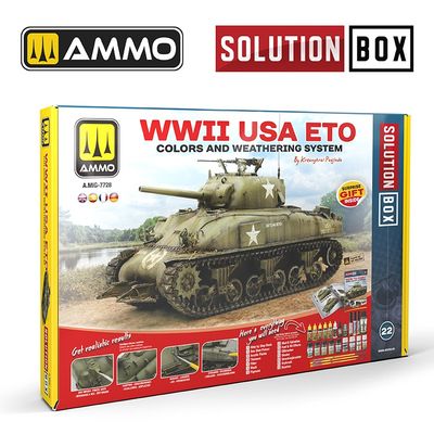AMMO by Mig Solution Box 22 – WWII USA ETO 7728