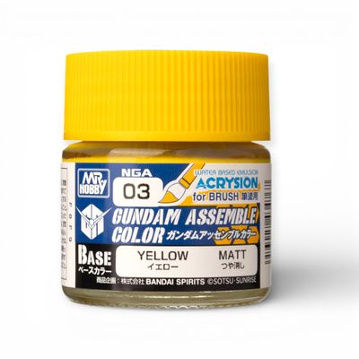 Mr Hobby Gundam Assemble Color NGA03 Base Yellow 10ml