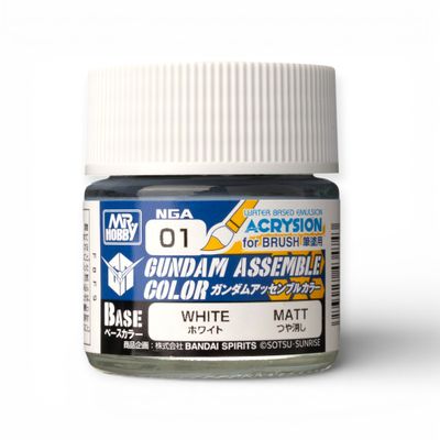 Mr Hobby Gundam Assemble Color NGA01 Base White 10ml