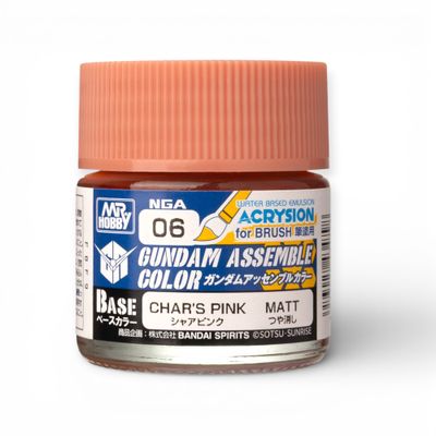 Mr Hobby Gundam Assemble Color NGA06 Base Char's Pink 10ml