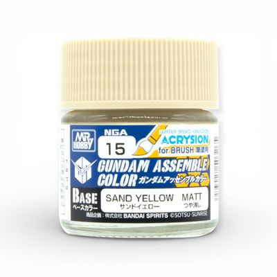 Mr Hobby Gundam Assemble Color NGA15 Base Sand Yellow 10ml