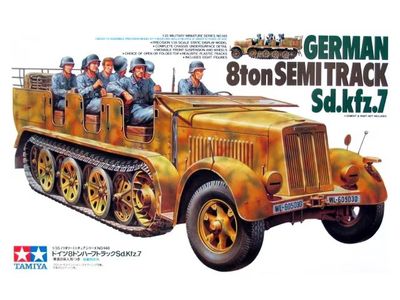 Tamiya 1/35 German 8ton Semi Track Sd.kfz.7 35148