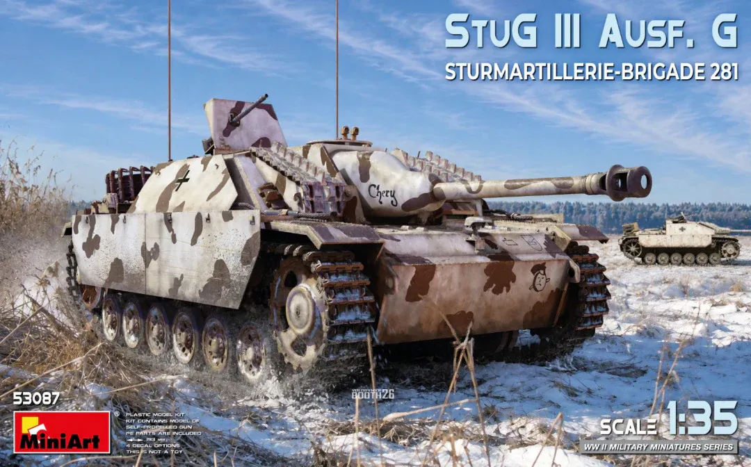MiniArt 1/35 StuG III Ausf. G Sturmartillerie-Brigade 281 53087