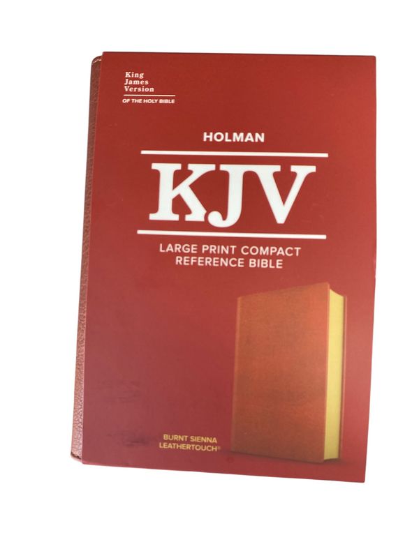 KJV LARGE PRINT COMPACT REFERENCE BIBLE
