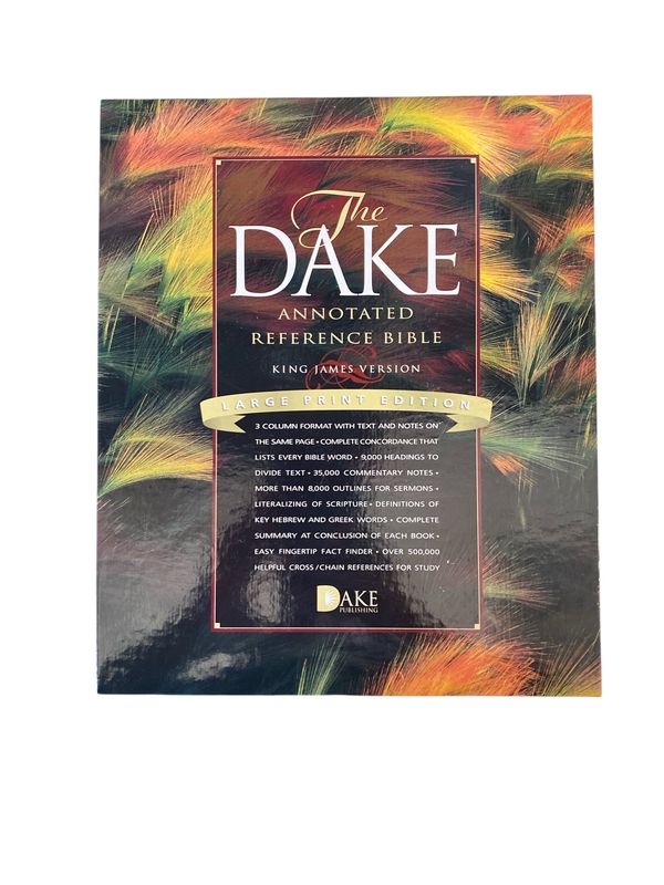 The DAKE Annotated Reference Bible KJV