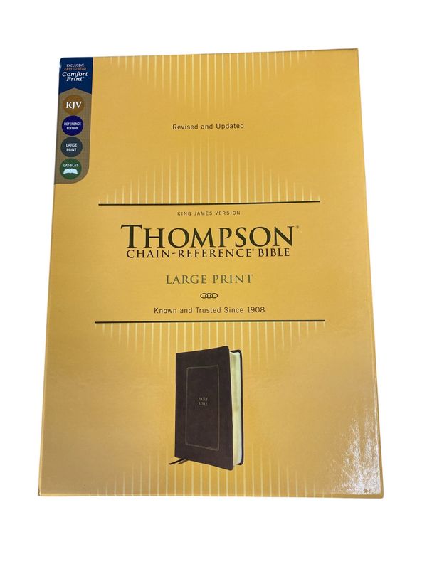 KJV THOMPSON CHAIN-REFERENCE BIBLE/ LARGE PRINT