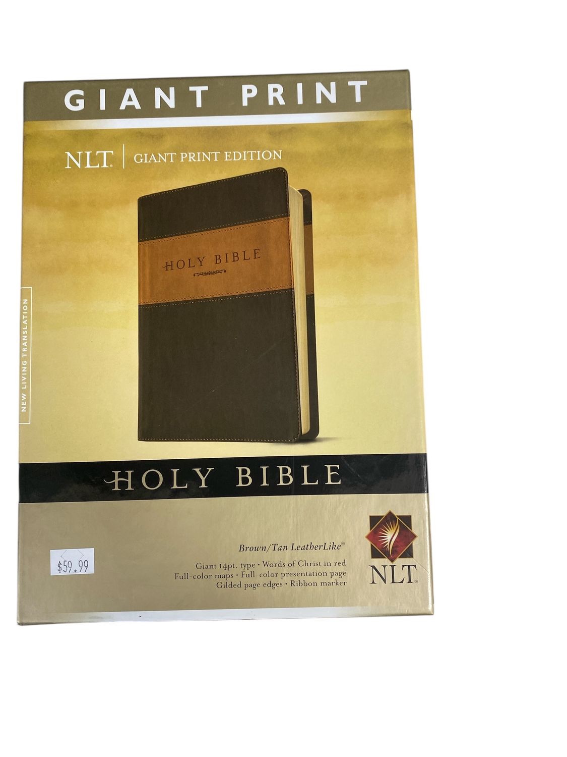 NLT Giant Print Edition Holy Bible