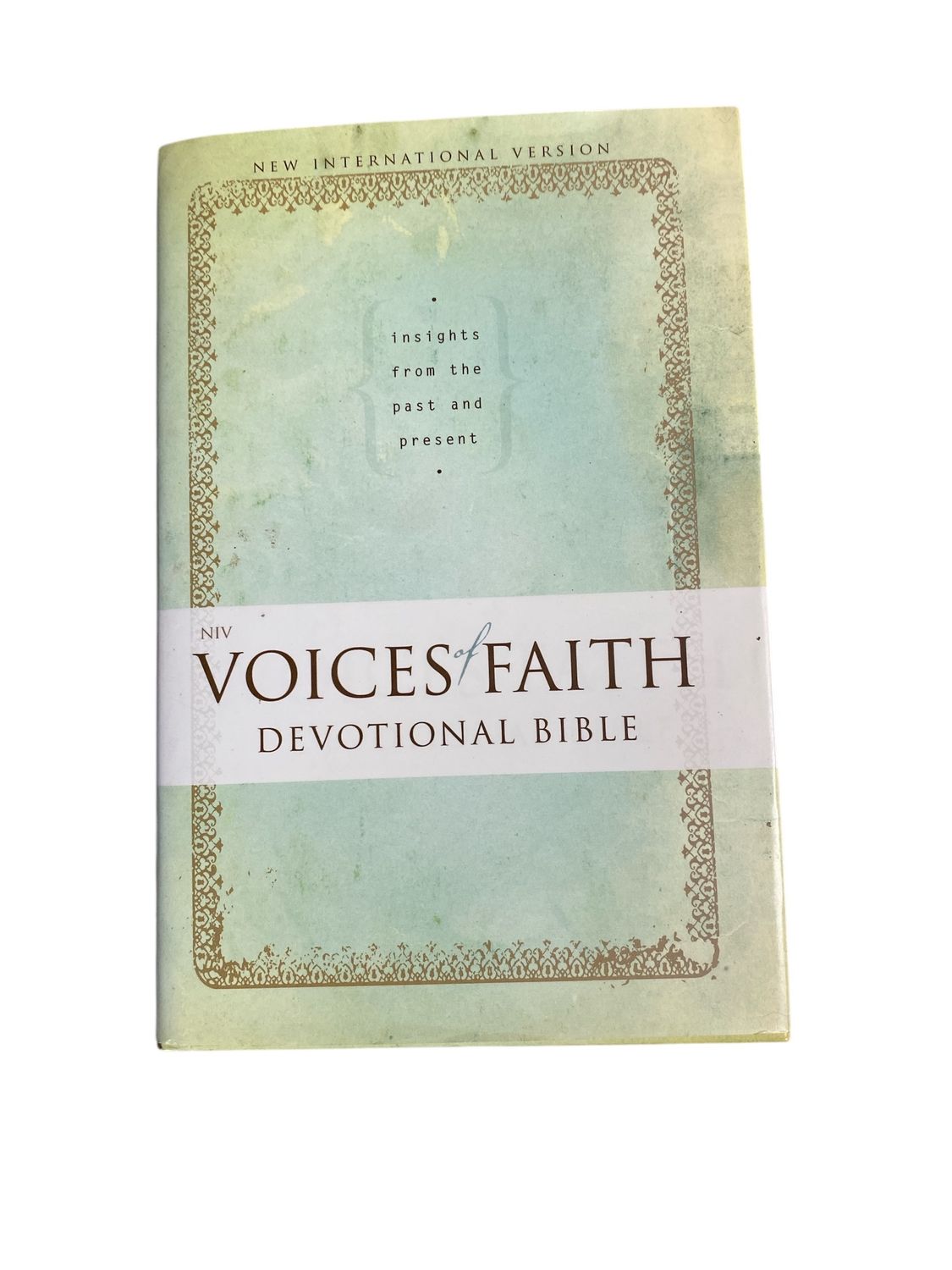 NIV Voices of Faith Devotional Bible