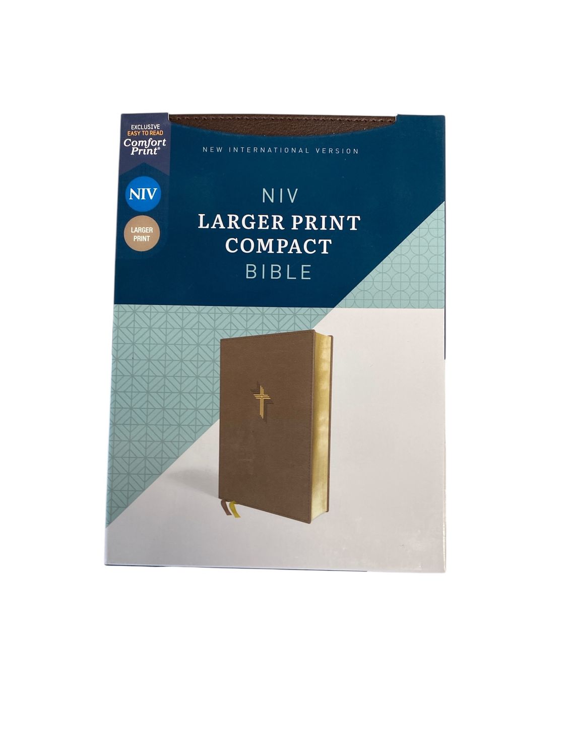 NIV LARGER PRINT COMPACT BIBLE