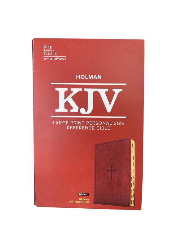 KJV LARGE PRINT PERSONAL SIZE REF BIBLE