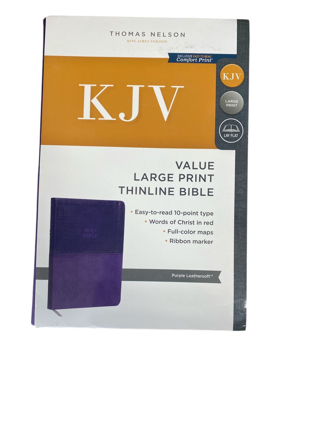 KJV VALUE LARGE PRINT THINLINE BIBLE