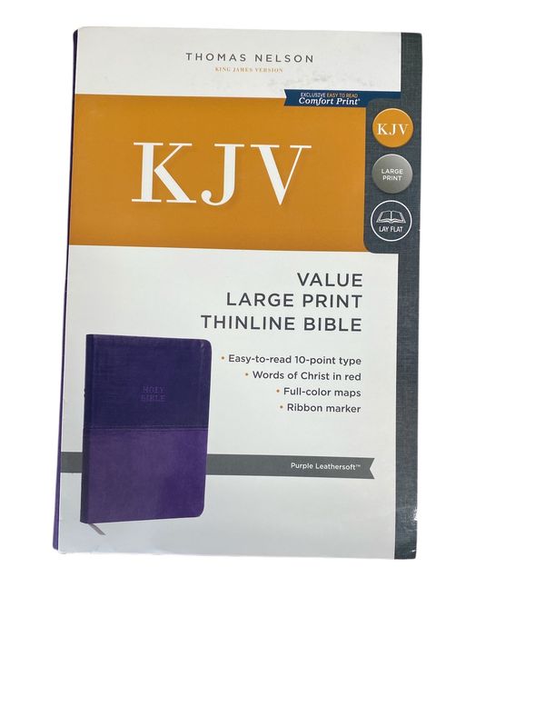 KJV VALUE LARGE PRINT THINLINE BIBLE