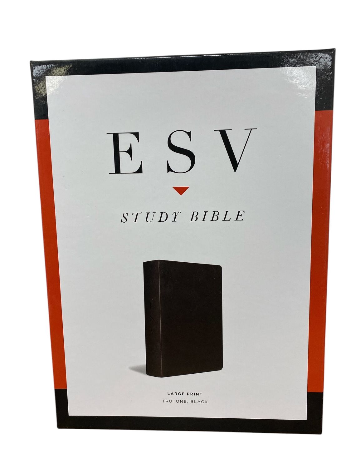 ESV Study Bible - Large  Print - Trutone, Black