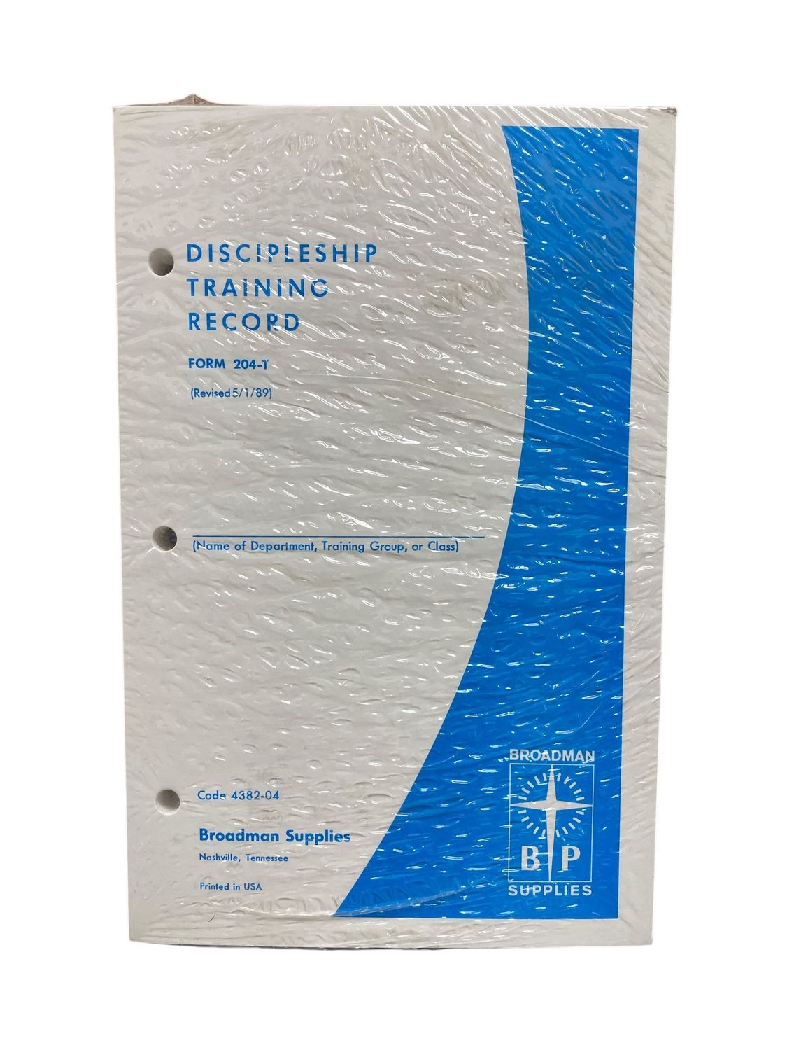 Disciples Training Record