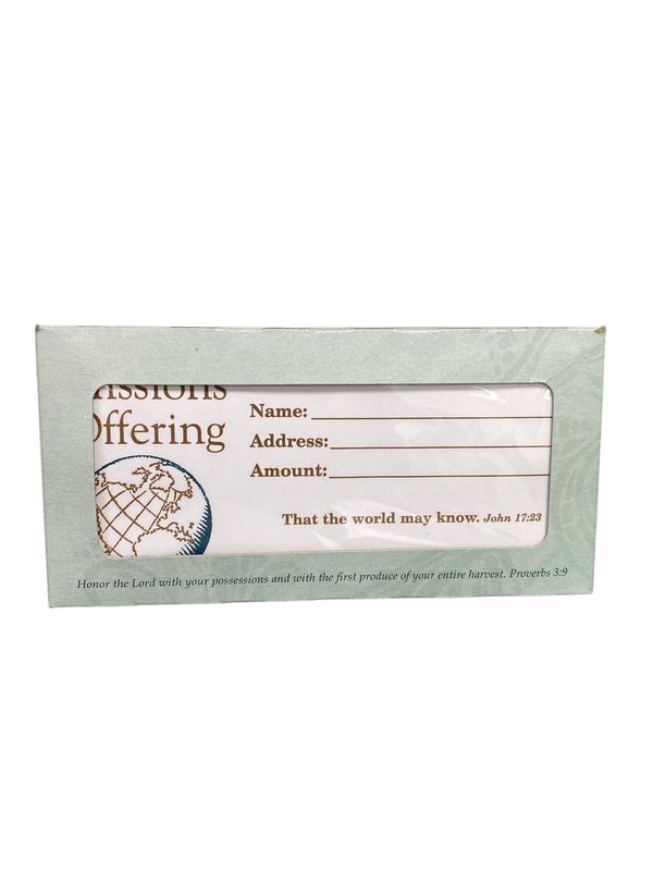 Offering Envelope -Missions