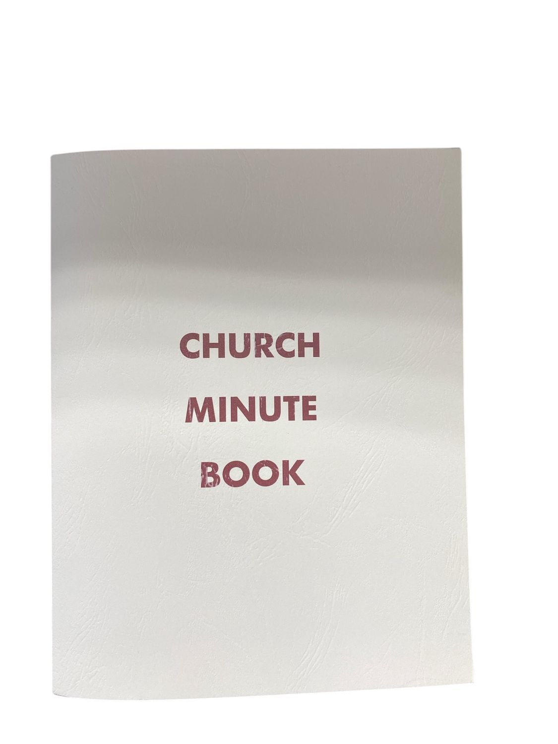 Church Minute Book