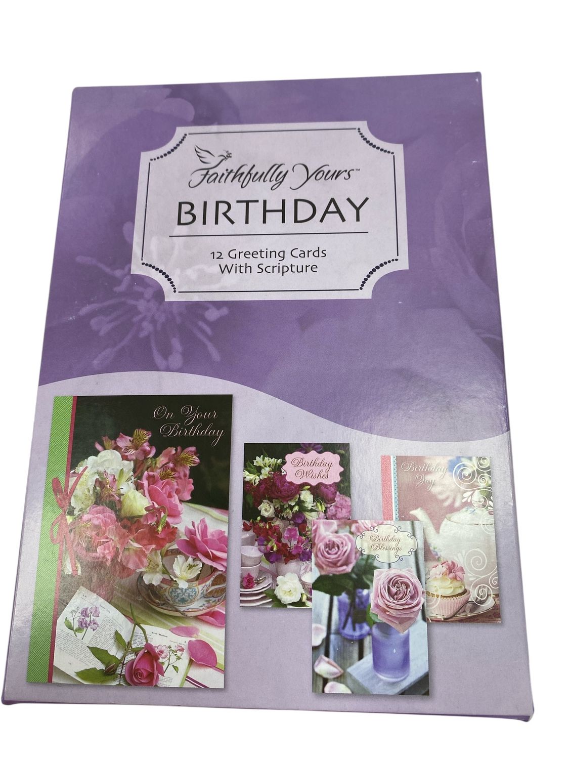 Teacup Wishes Birthday Card &amp; Envelopes