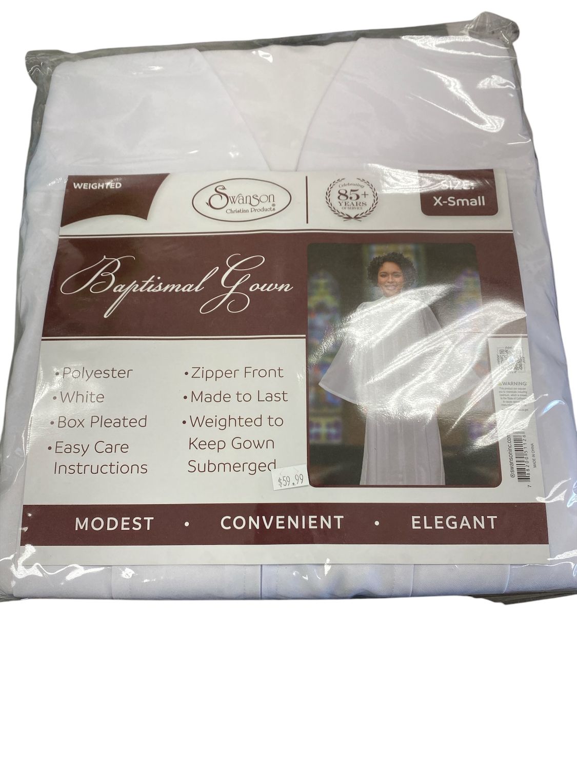 White Baptismal Gown