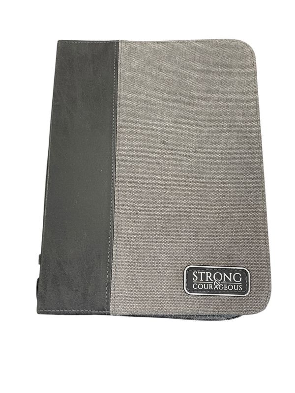Black/grey bible cover