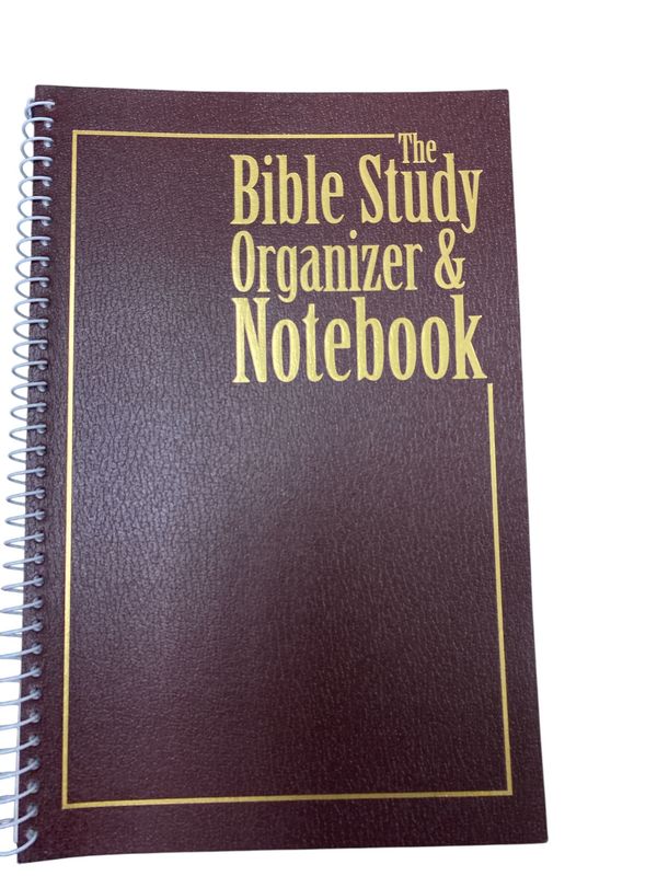 Bible Study Organizer &amp; Notebook