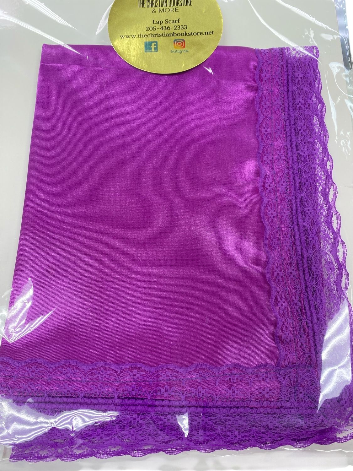 Purple Lap Scarf