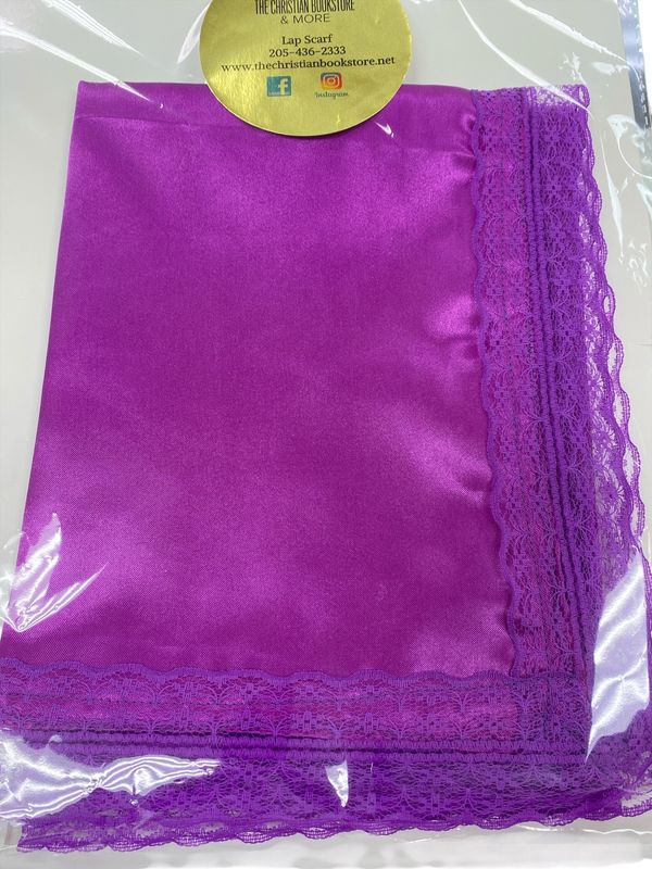 Purple Lap Scarf
