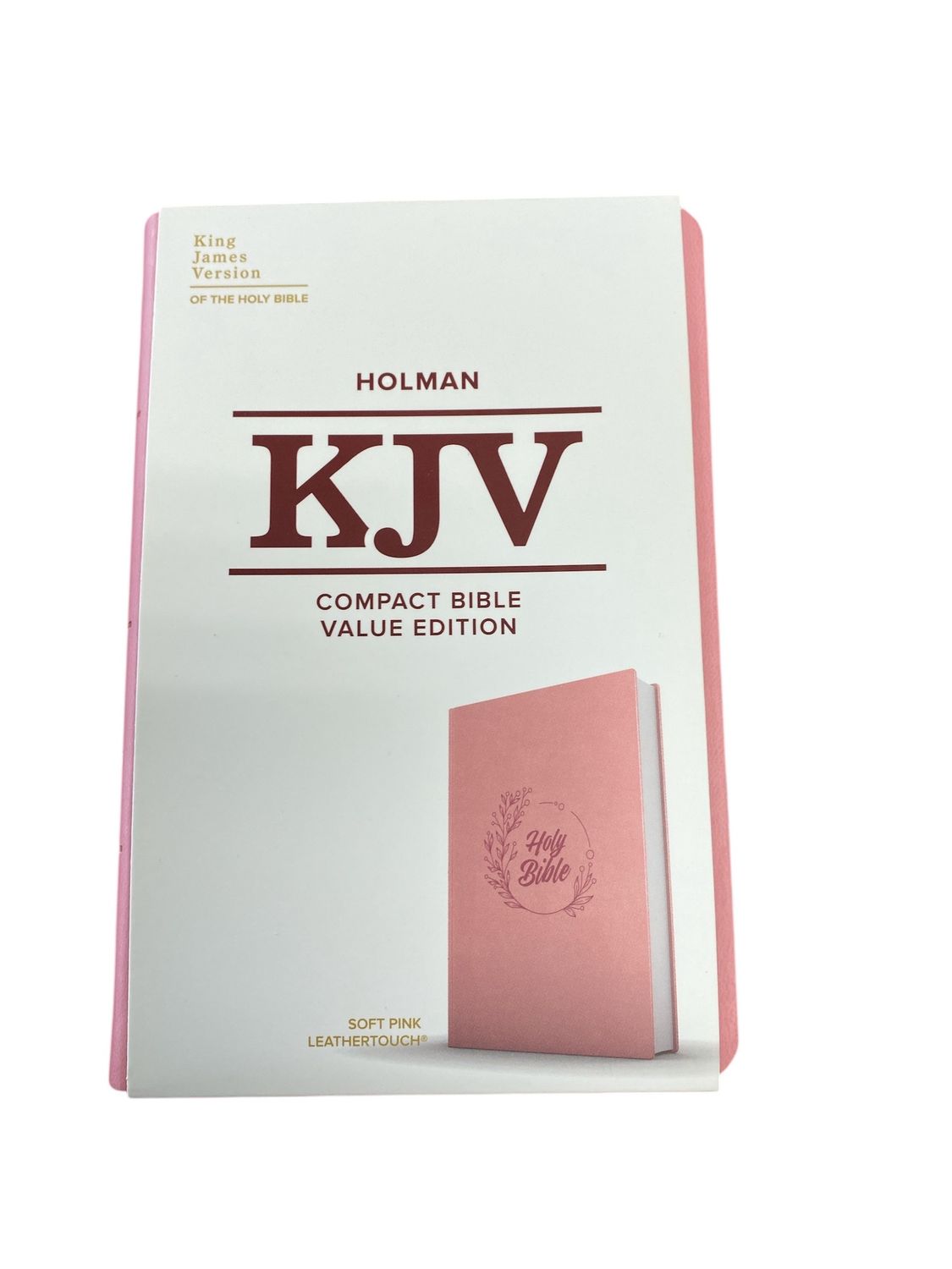 Pink KJV Compact Bible