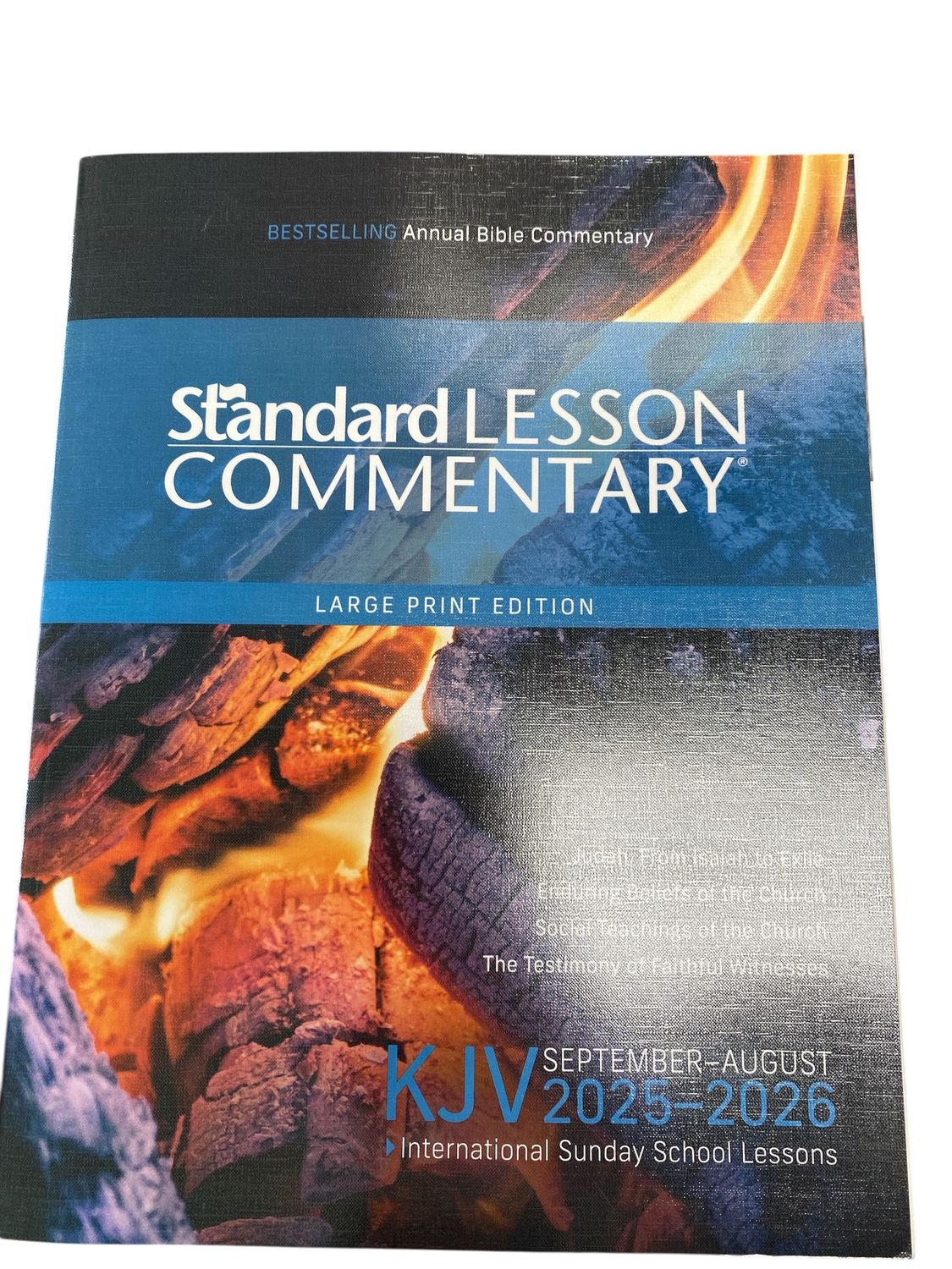 Large Print KJV Standard Lesson Commentary