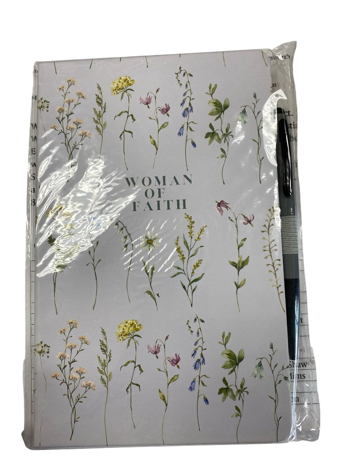 Woman Of Faith Journal with Pen