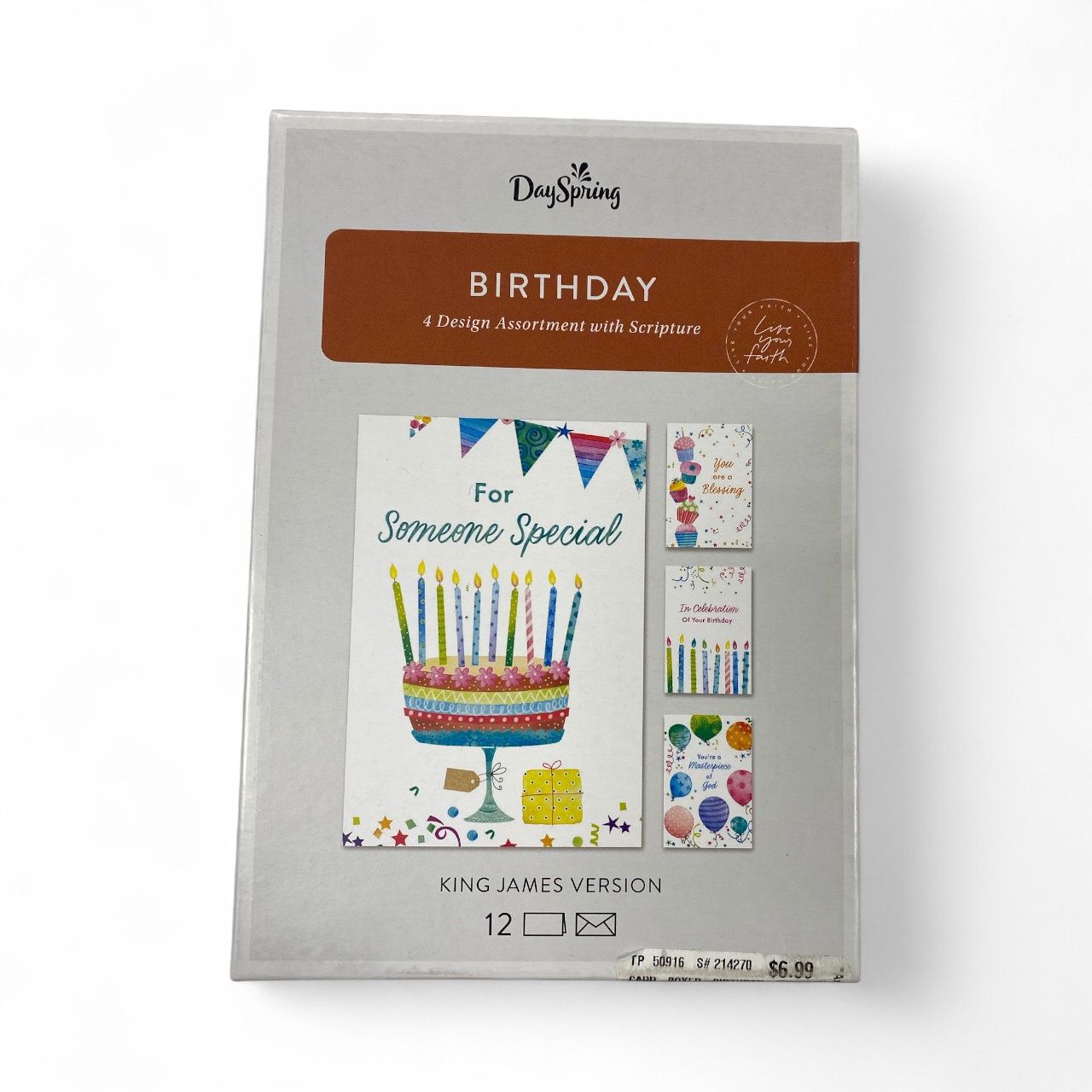 Box of 12 Birthday Cards