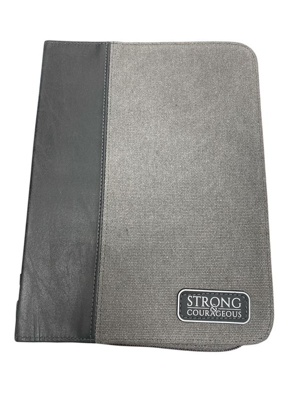 Large Grey Bible Cover