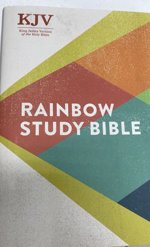 KJV-Rainbow Study Bible