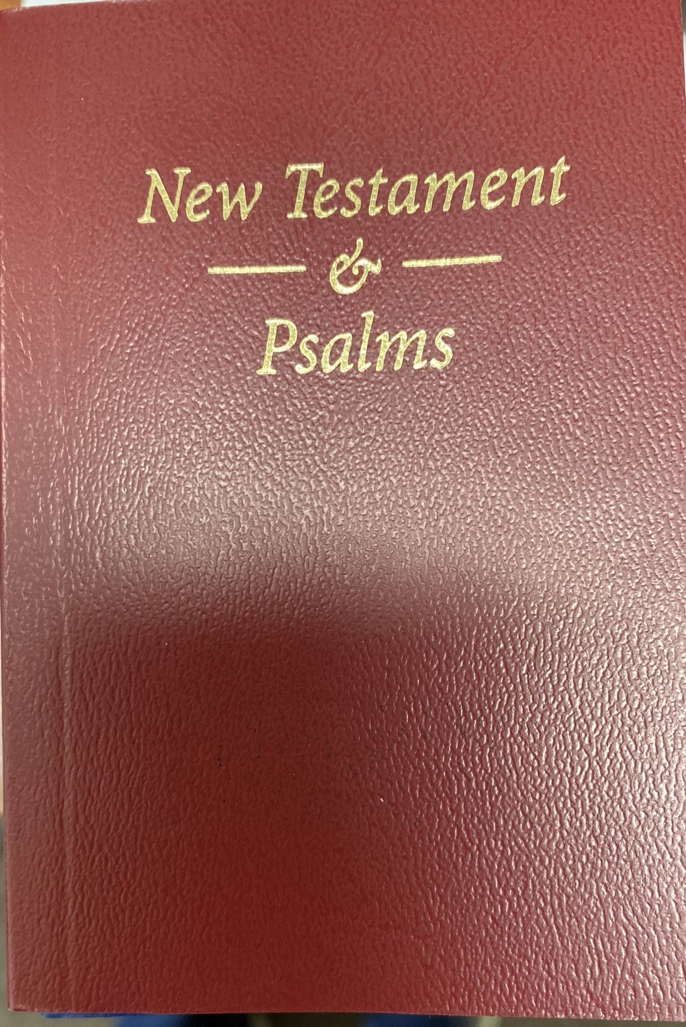 KJV Pocket New Testament &amp; Psalms
