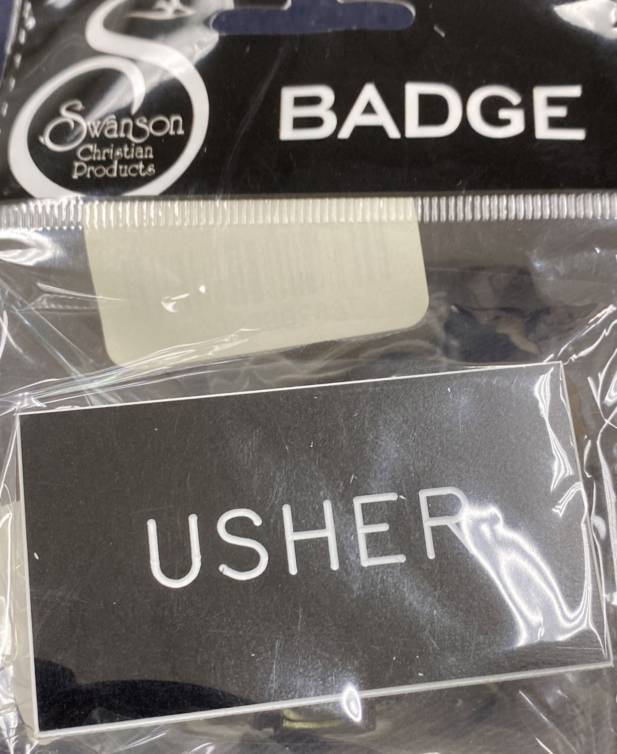 Usher Badge w/clip