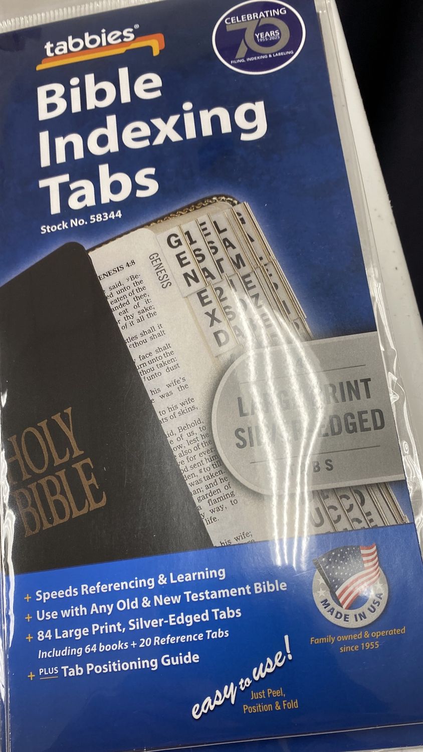 Bible Indexing Tabs