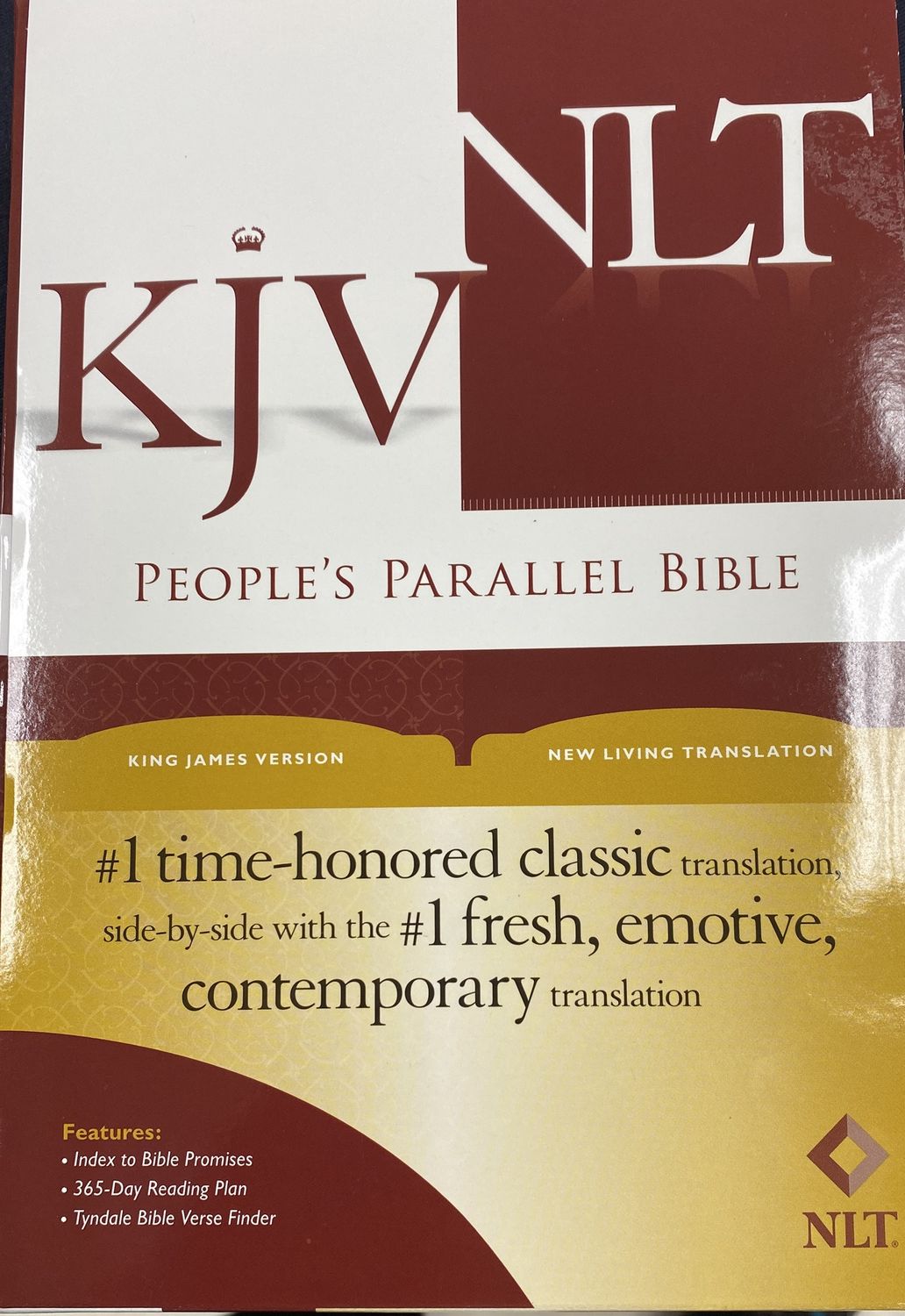 KJV/NLT Parallel Bible