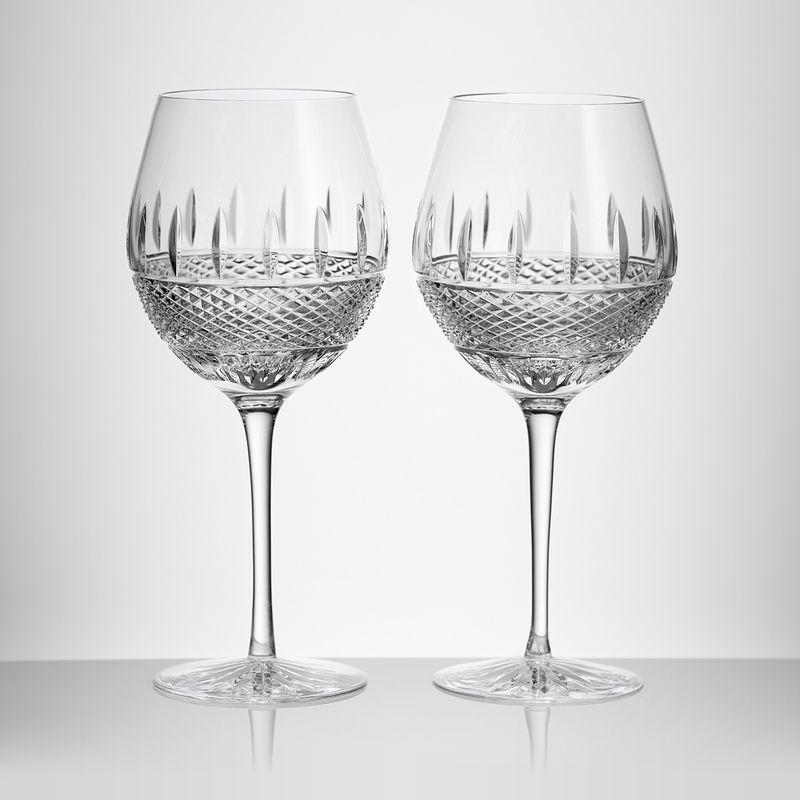 Irish Lace White Wine 17oz set of 2