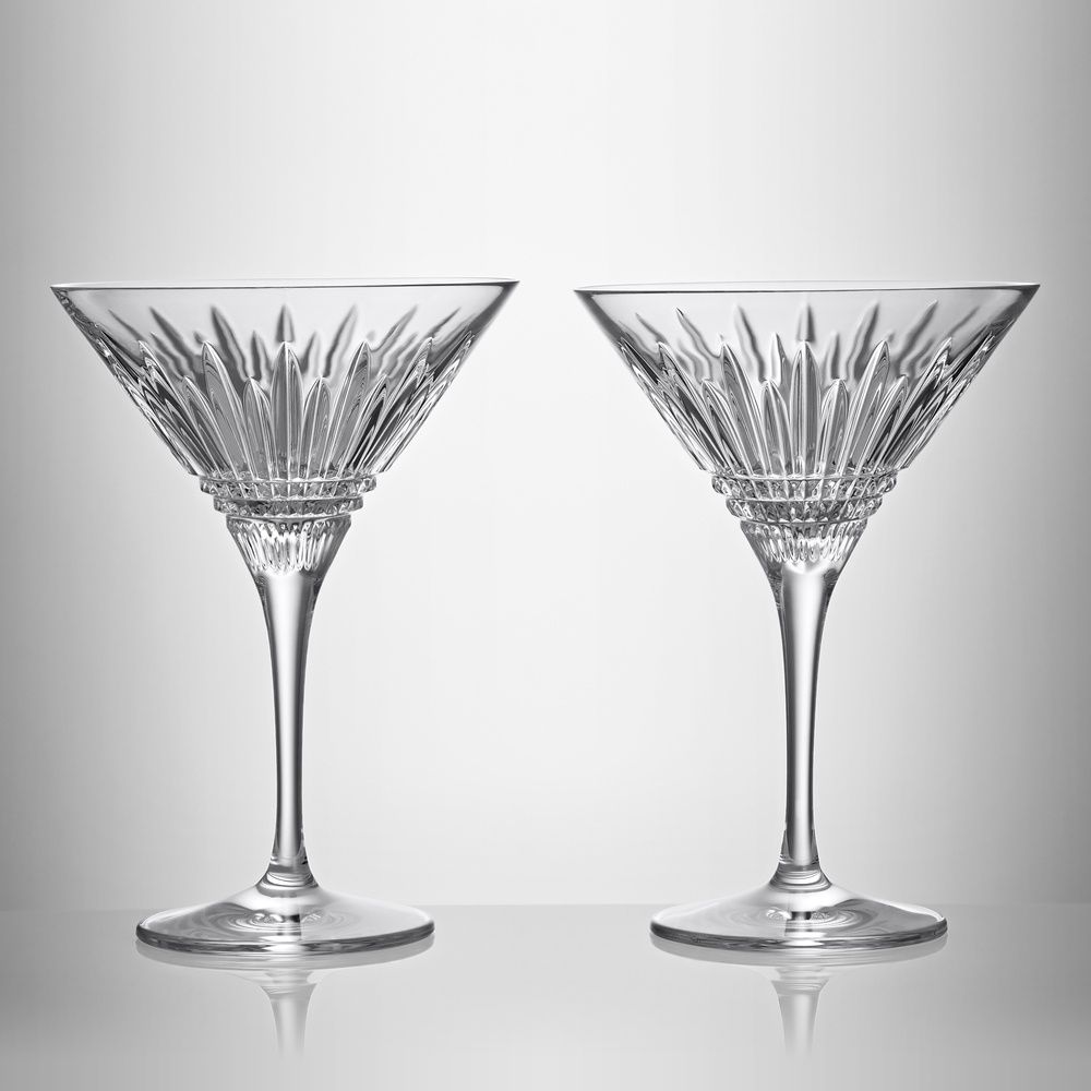 Lismore Diamond Martini 8oz set of 2