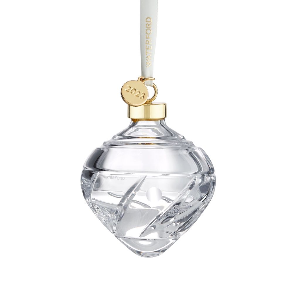 Winter Wonders Bauble Mistletoe Clear