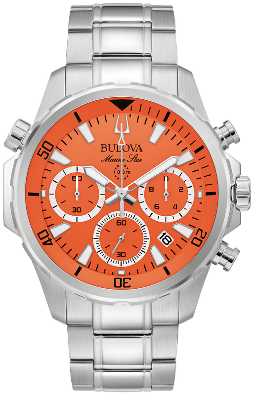Bulova Marine Star Mens Watch 96B395