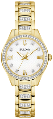 Bulova Crystal Ladies Watch 98L306