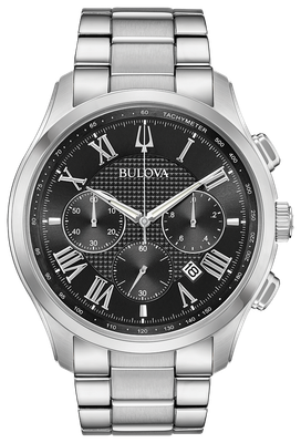 Bulova Wilton Chronograph Mens Watch 96B288