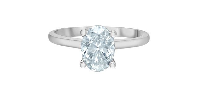 Lab Diamond 14KW 1.58TW Engagement Ring R31309 Diamond Evolution