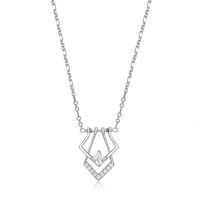 ELLE Necklace Sterling - Art Deco Geometric R0LBZ50044