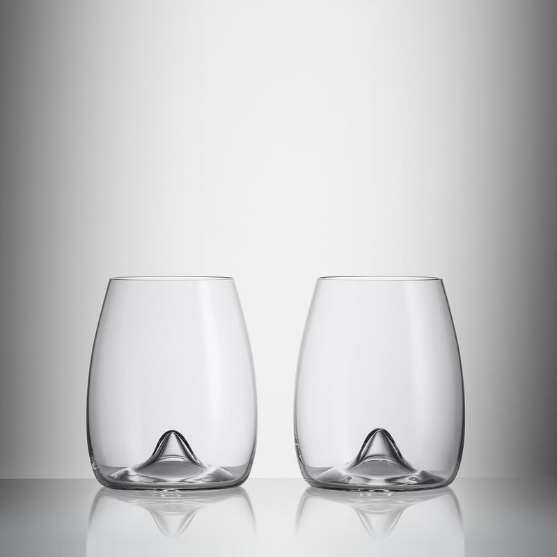 Elegance Stemless Wine 16.5oz set of 2