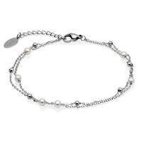 Steelx Anklet Stainless Steel - Pearl